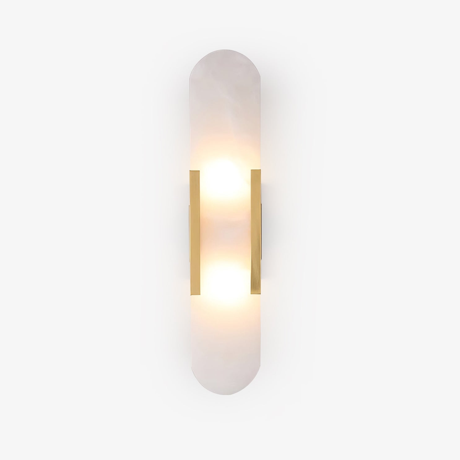 Alabaster Elongated Wall Sconce Light