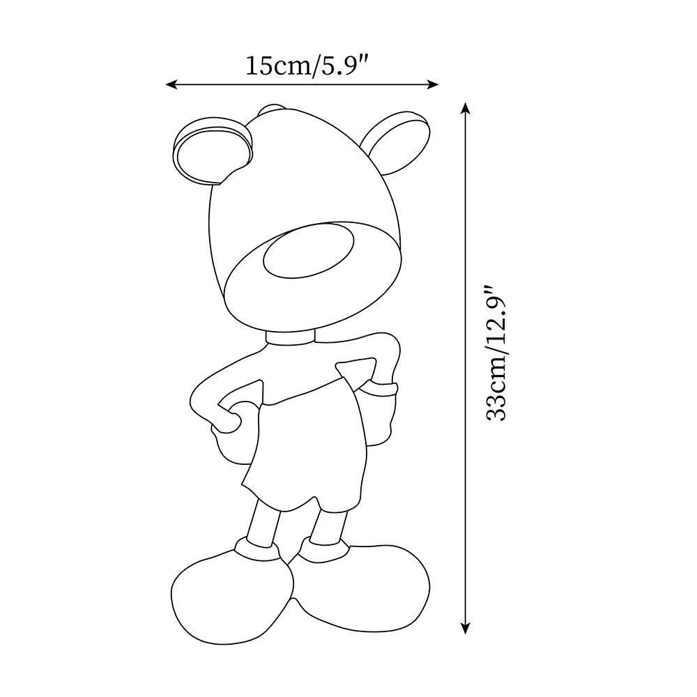 Mouse Figurine Candle Warmer Lamp