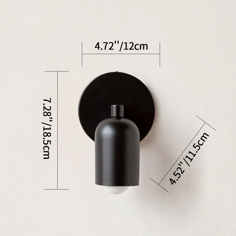 Compact Iron LED Wall Light