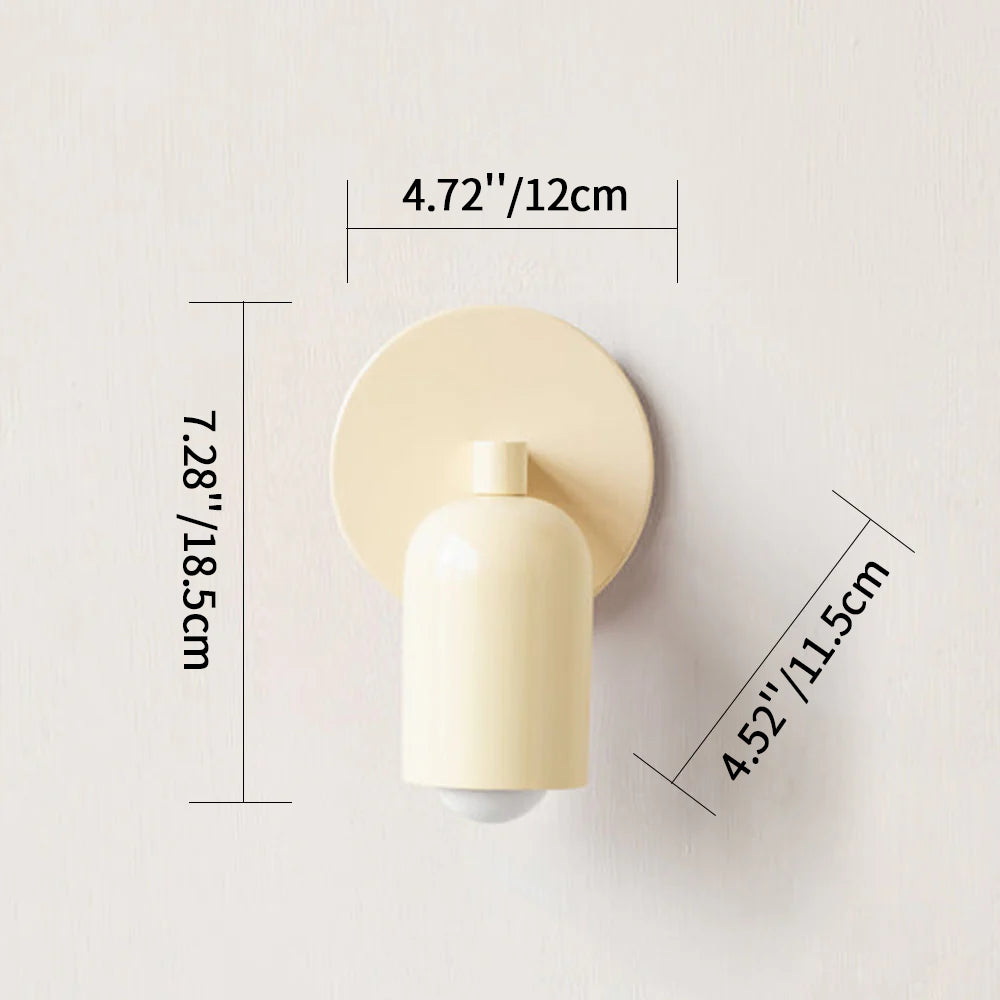 Compact Iron LED Wall Light