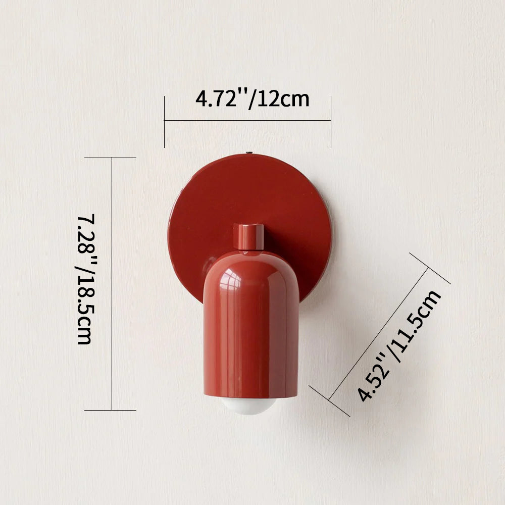 Compact Iron LED Wall Light