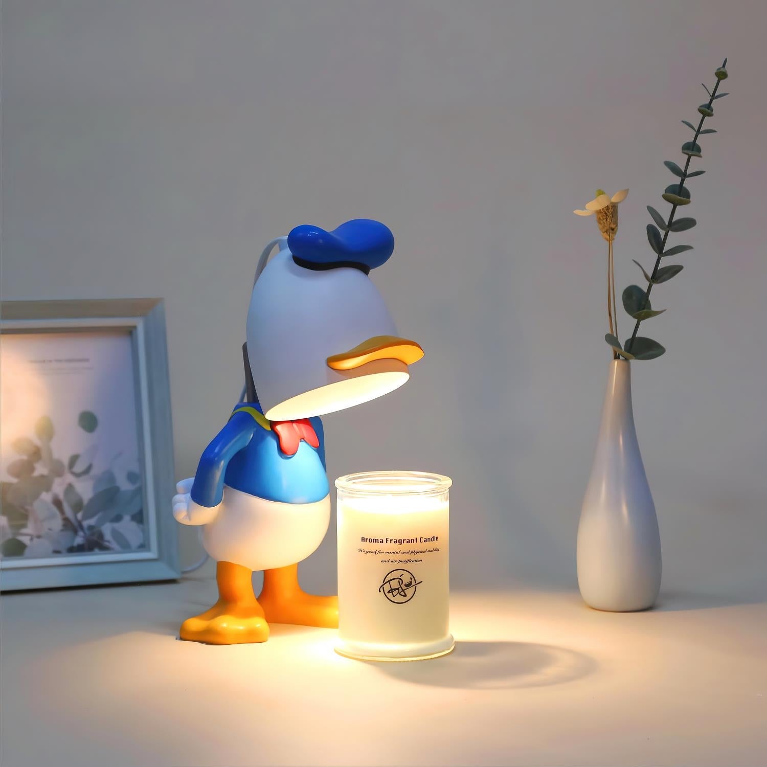 Duck Figurine Candle Warmer Lamp