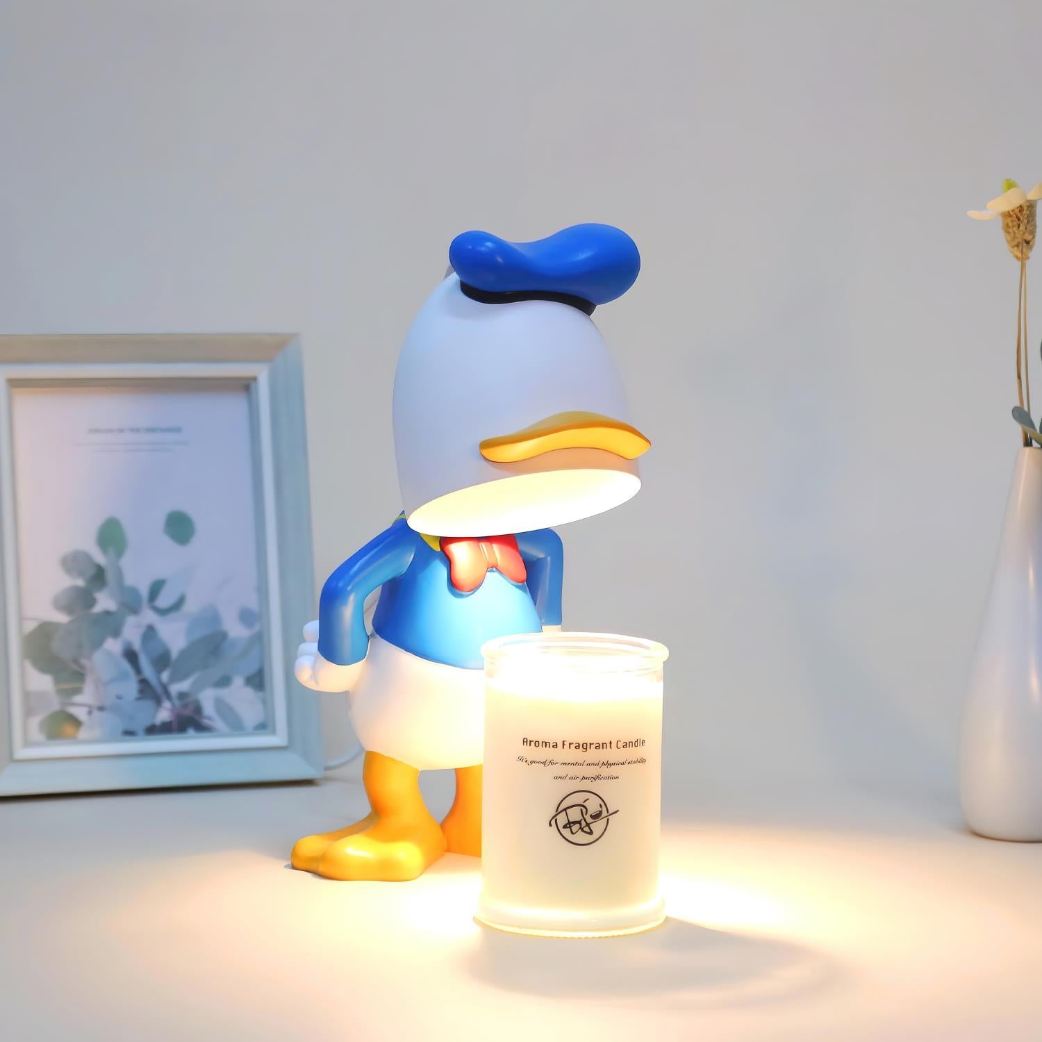Duck Figurine Candle Warmer Lamp