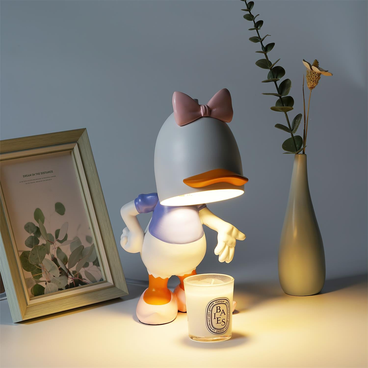 Duck Figurine Candle Warmer Lamp