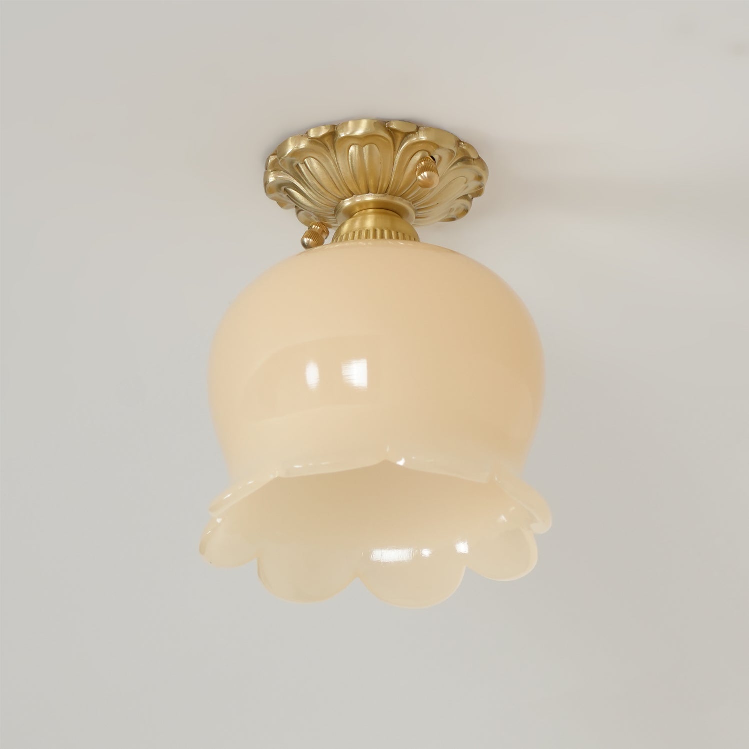 Ceramic Shade Ceiling Light