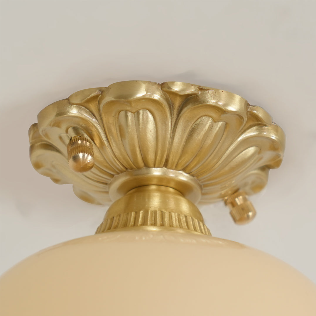 Ceramic Shade Ceiling Light