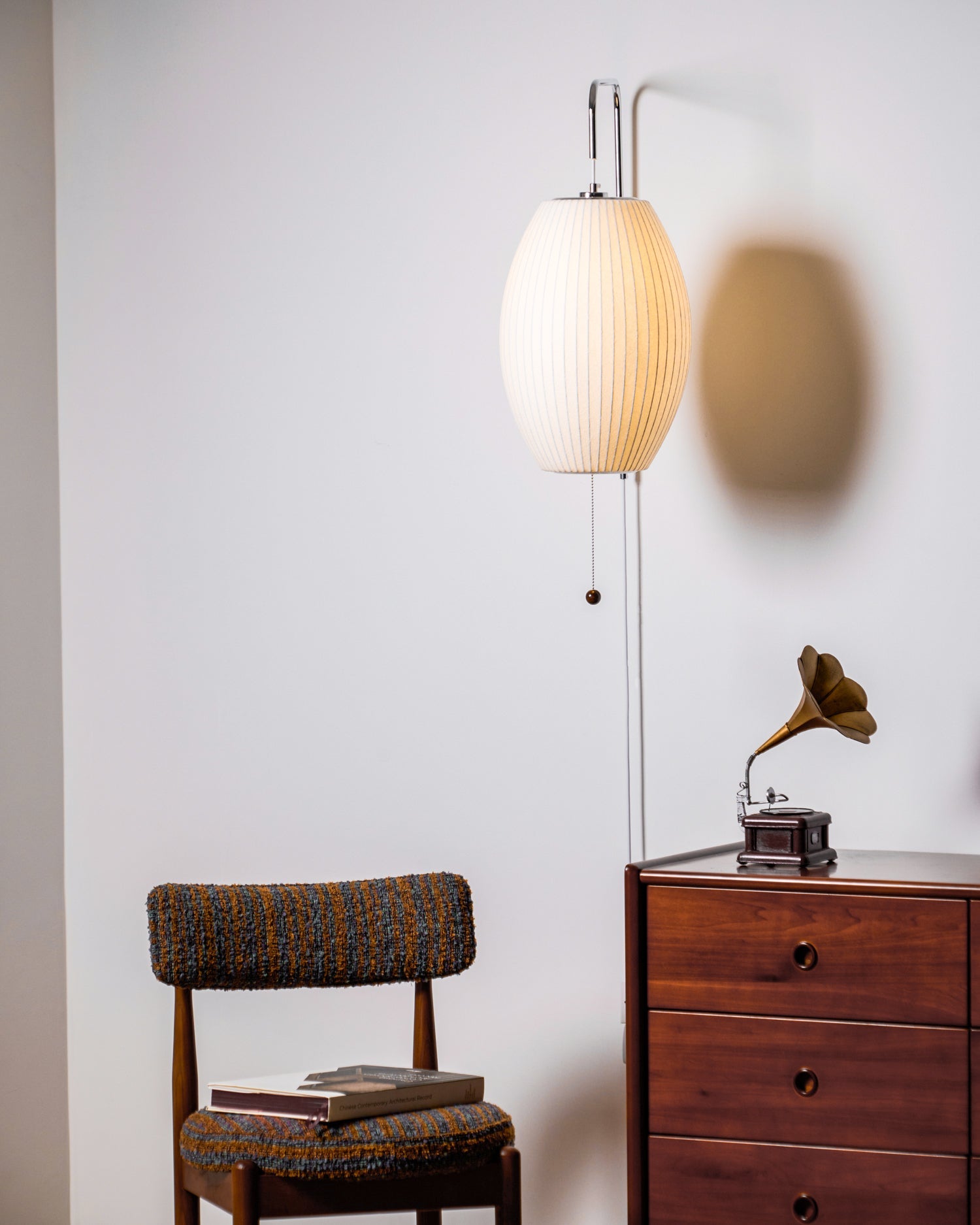 Glass Globe Wall Sconce Light