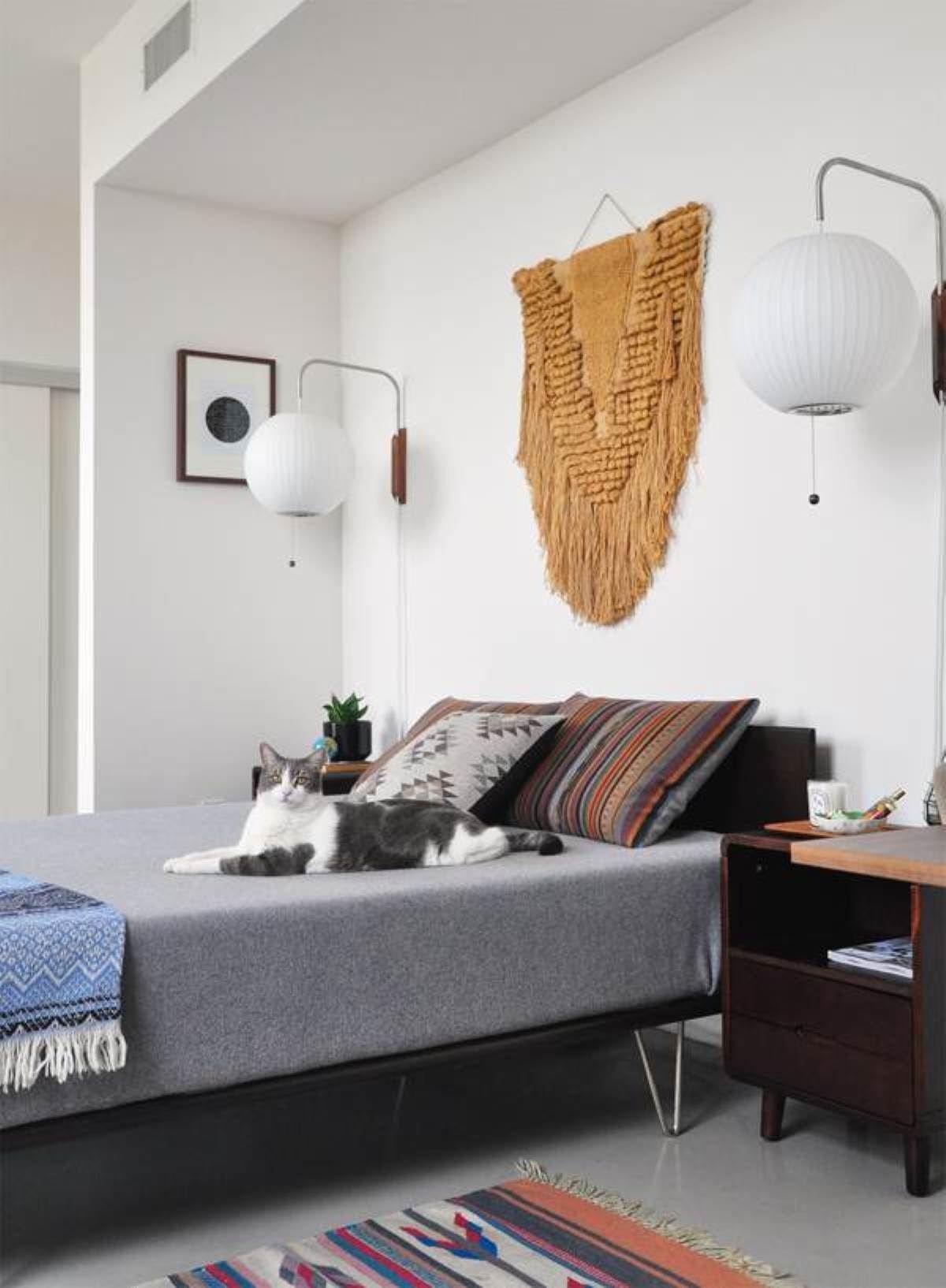 Glass Globe Wall Sconce Light