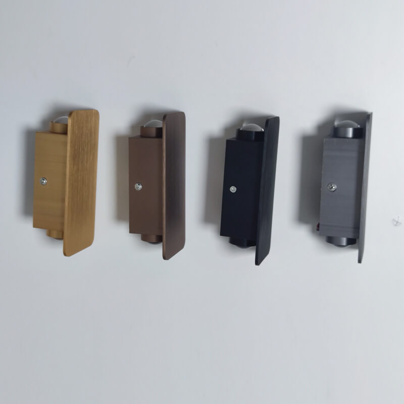 Aluminum Rectangular LED Wall Sconce Light