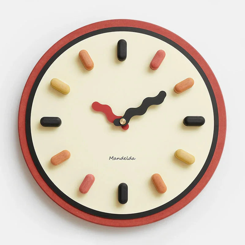 Nordic 3D Design Silent Wall Clock