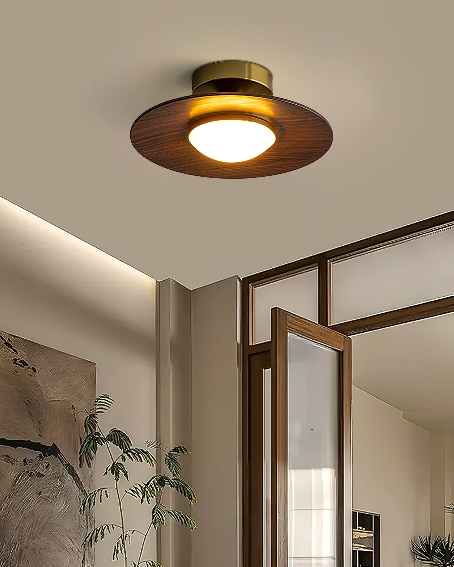 Disc Flush Mount Ceiling Light
