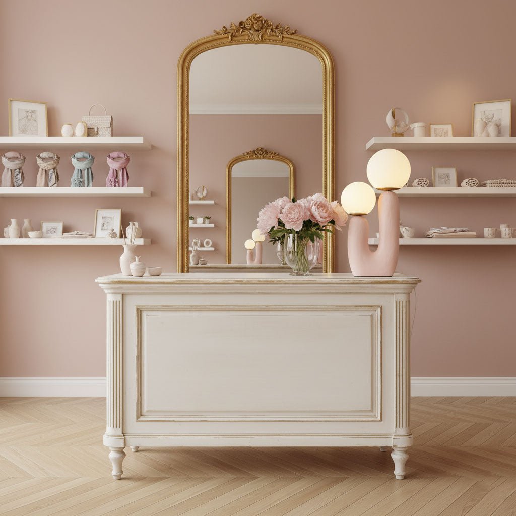 Textured Stone Minimal Table Lamp