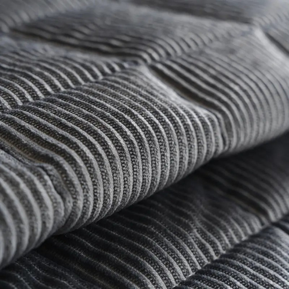 Textured Mat Couch Cover | Vertical Quilted Sofa Bedding