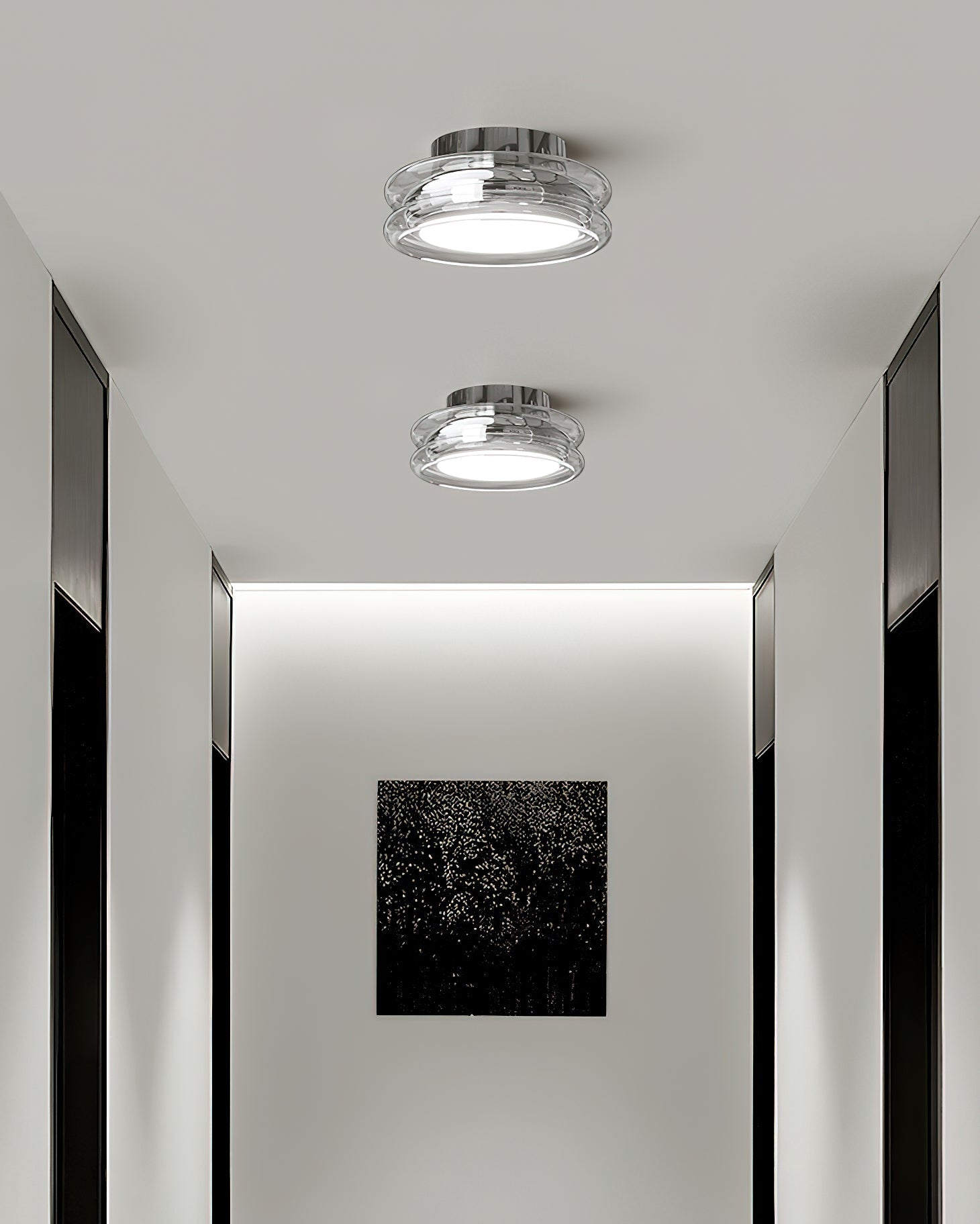 Metal Disc Ceiling Light