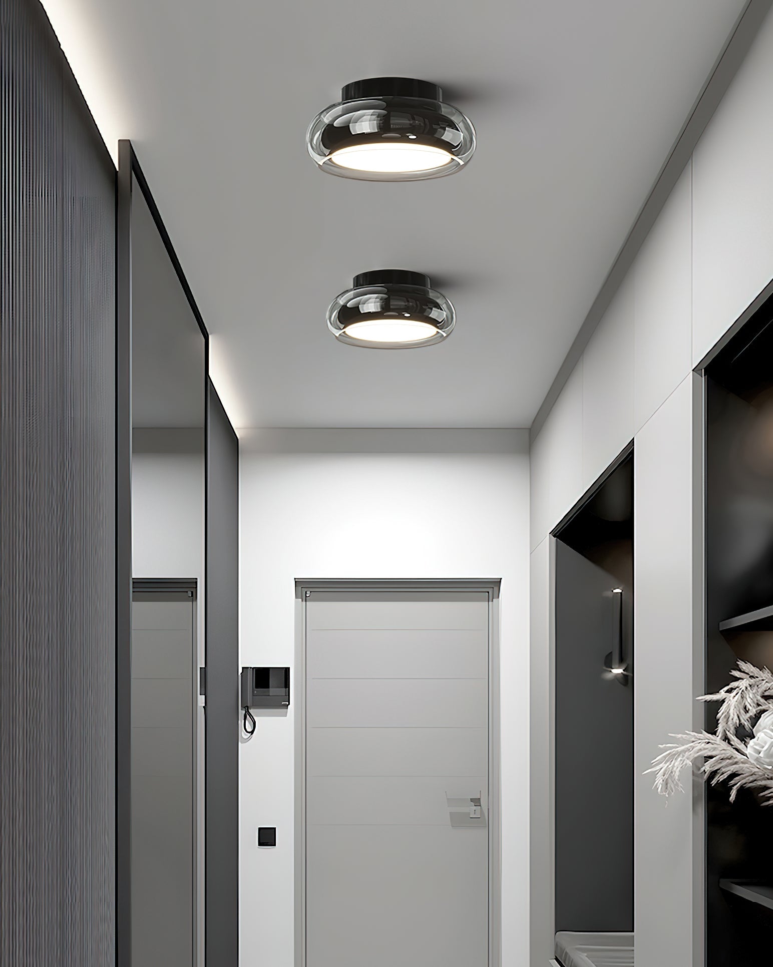 Metal Disc Ceiling Light