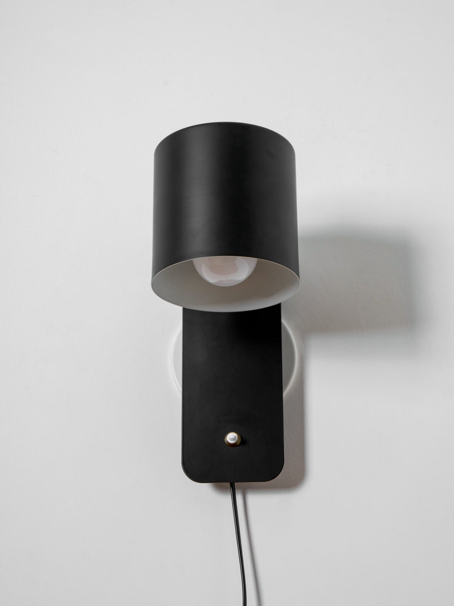 Plug-In Adjustable Cylinder Wall Light