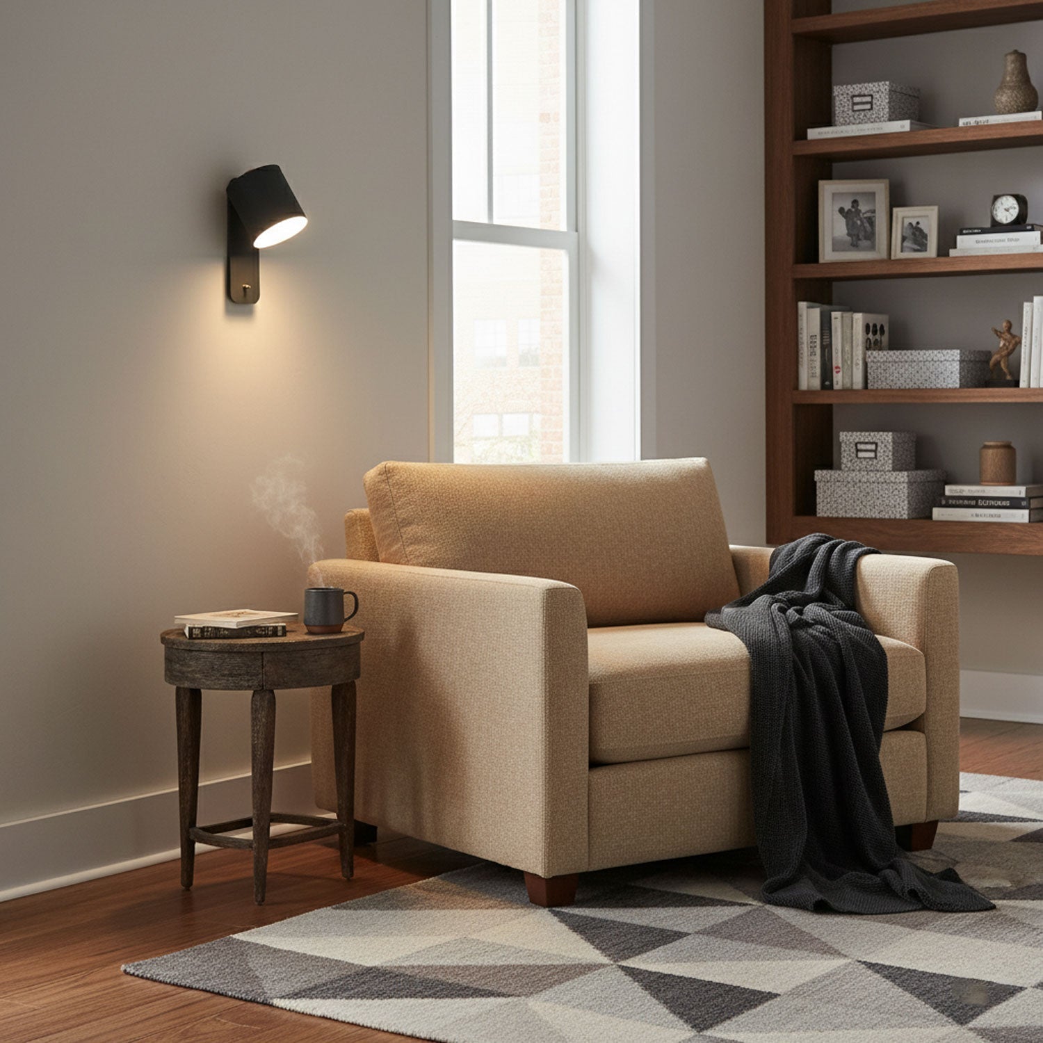 Adjustable Cylinder Wall Light