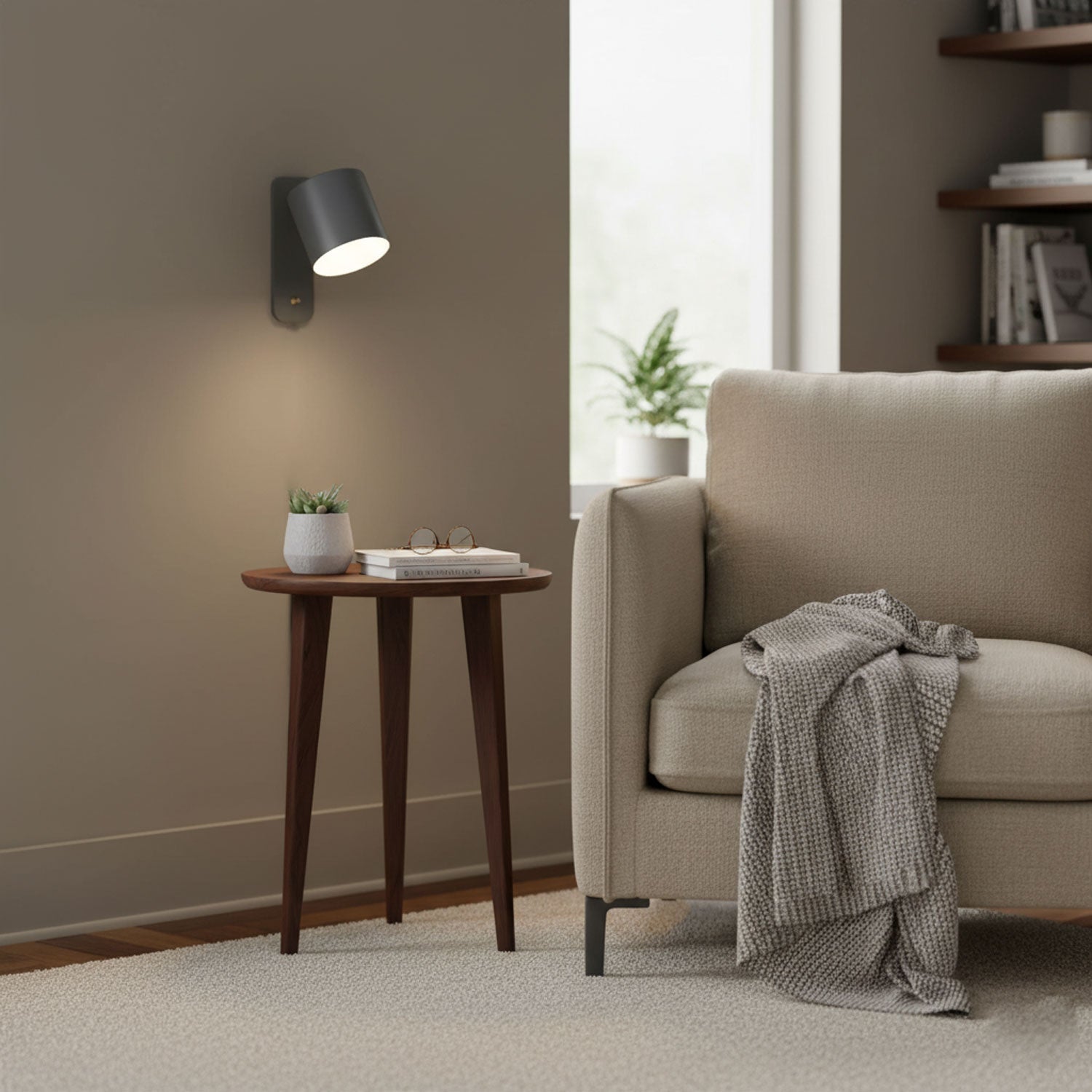 Adjustable Cylinder Wall Light