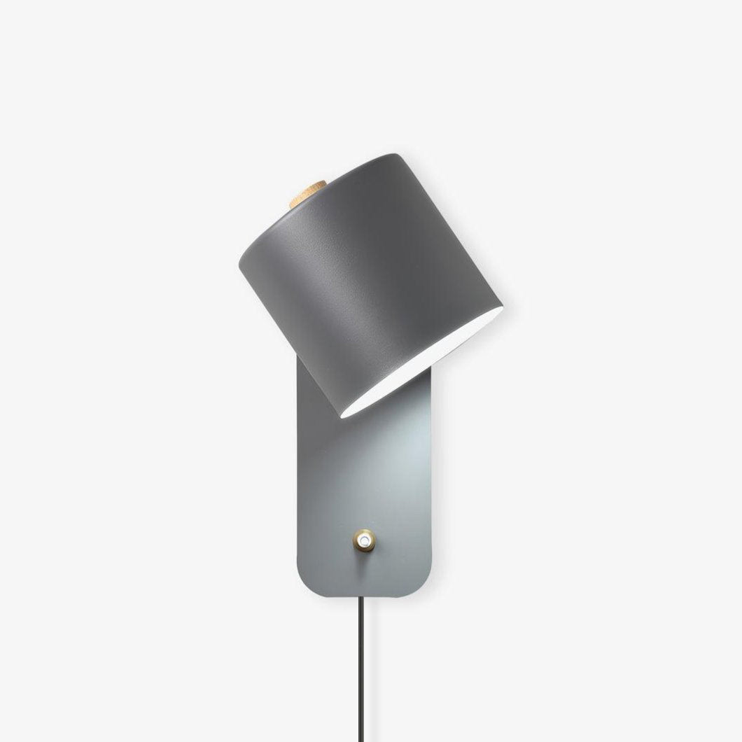 Plug-In Adjustable Cylinder Wall Light