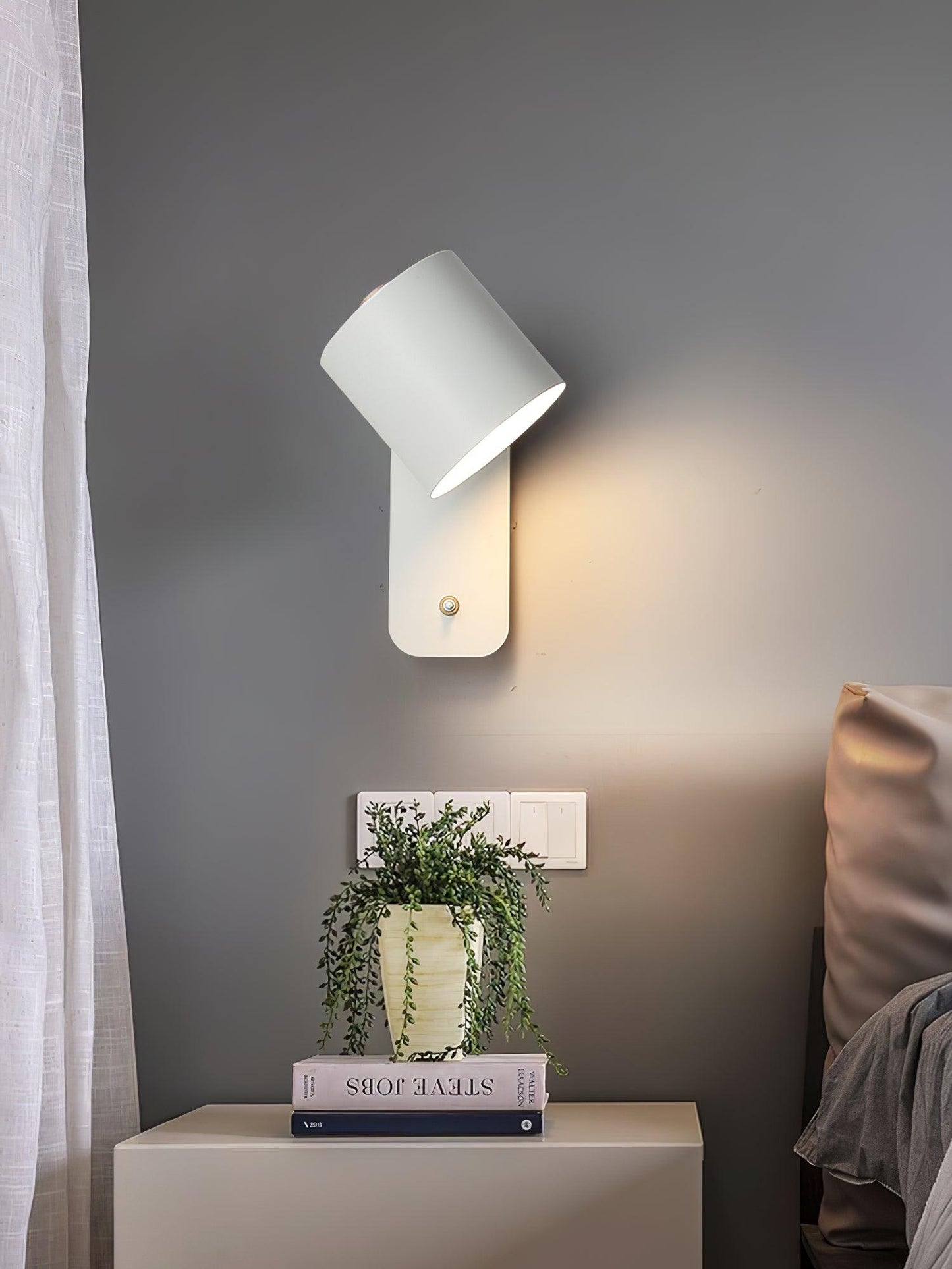Adjustable Cylinder Wall Light