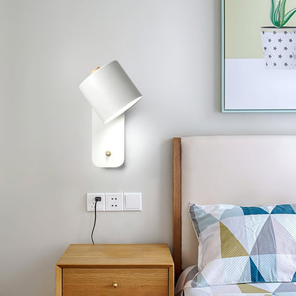 Adjustable Cylinder Wall Light