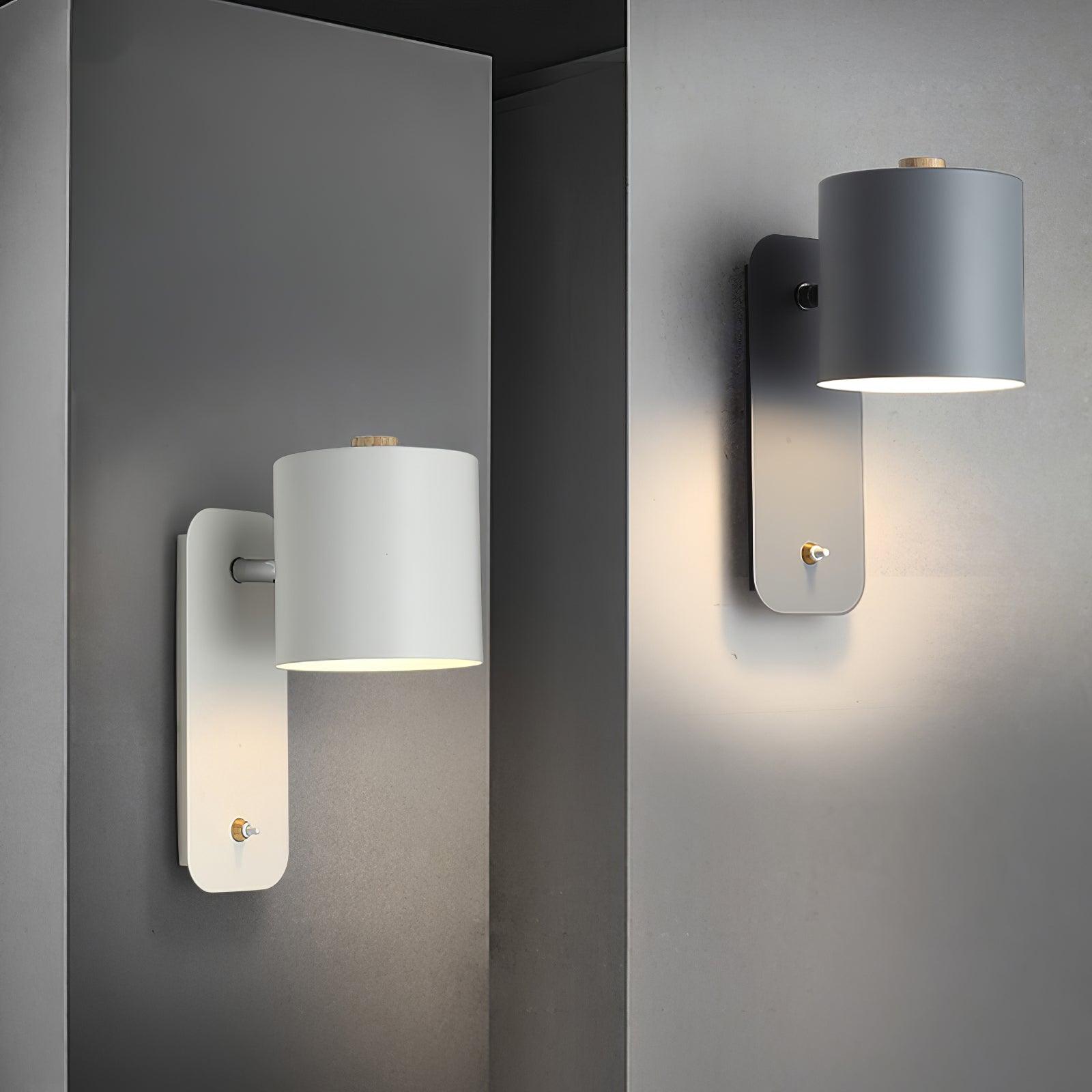 Adjustable Cylinder Wall Light