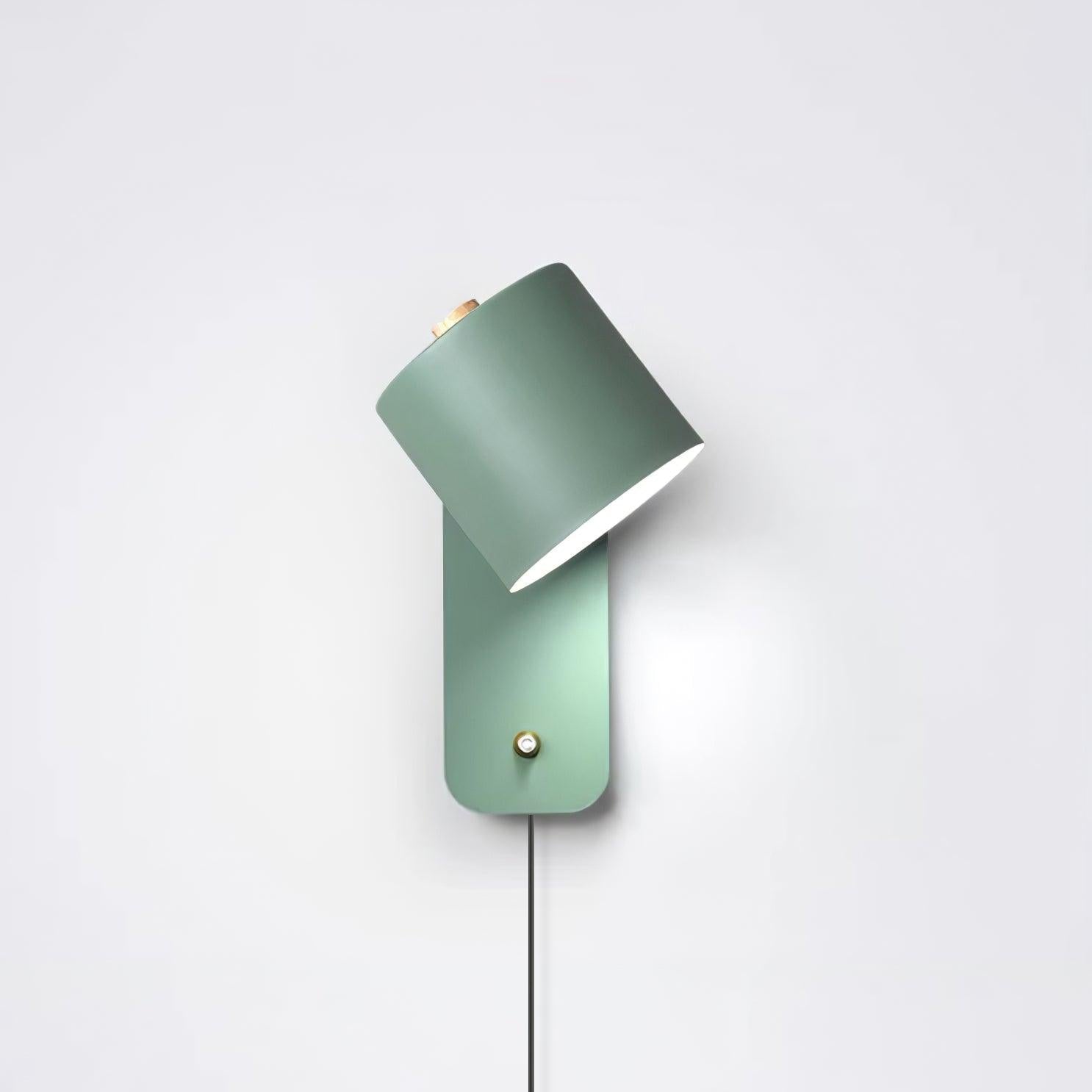 Plug-In Adjustable Cylinder Wall Light