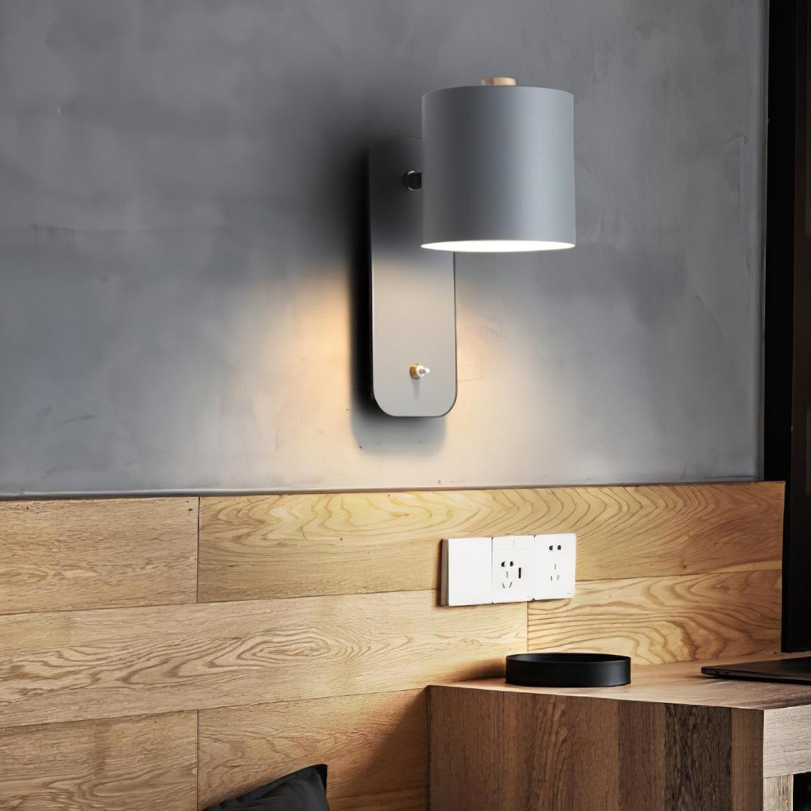 Adjustable Cylinder Wall Light