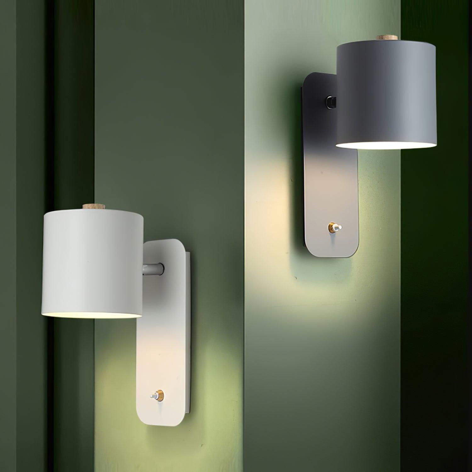 Adjustable Cylinder Wall Light