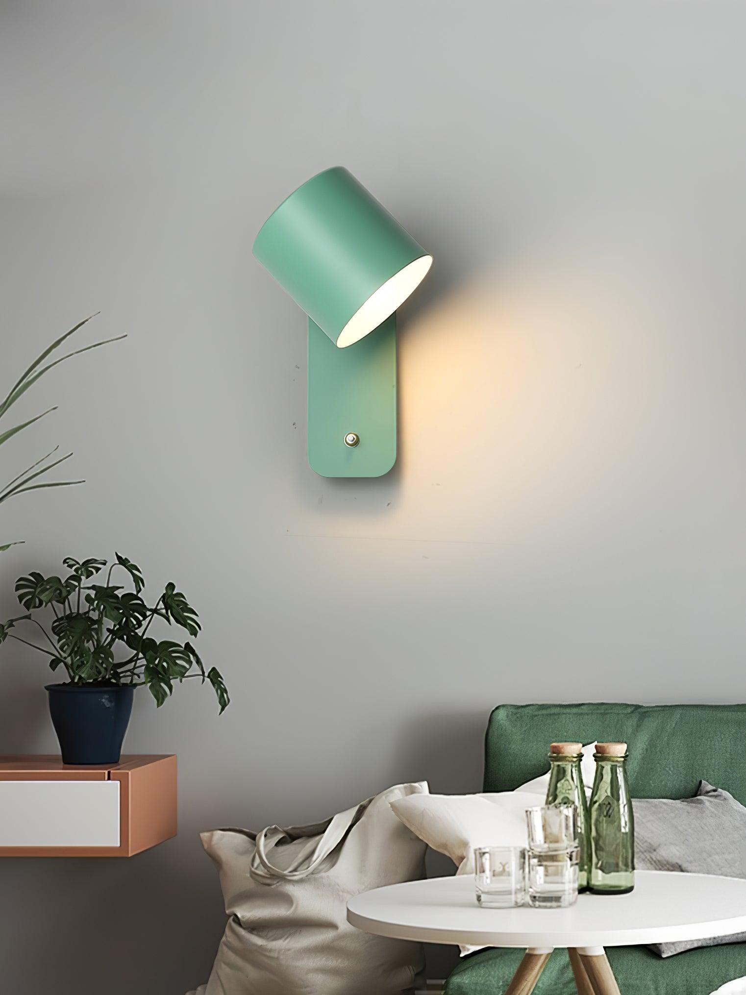 Adjustable Cylinder Wall Light