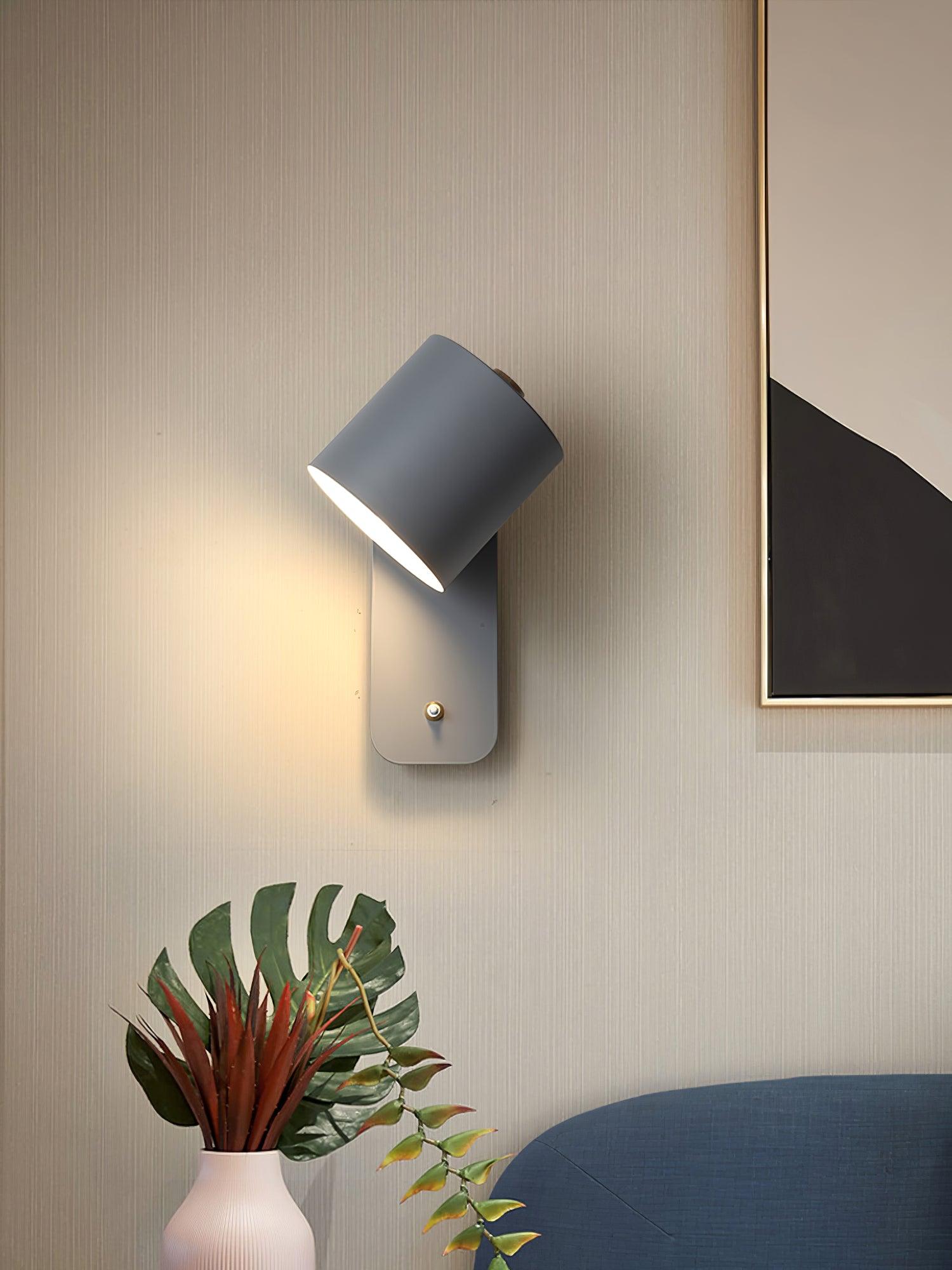 Adjustable Cylinder Wall Light