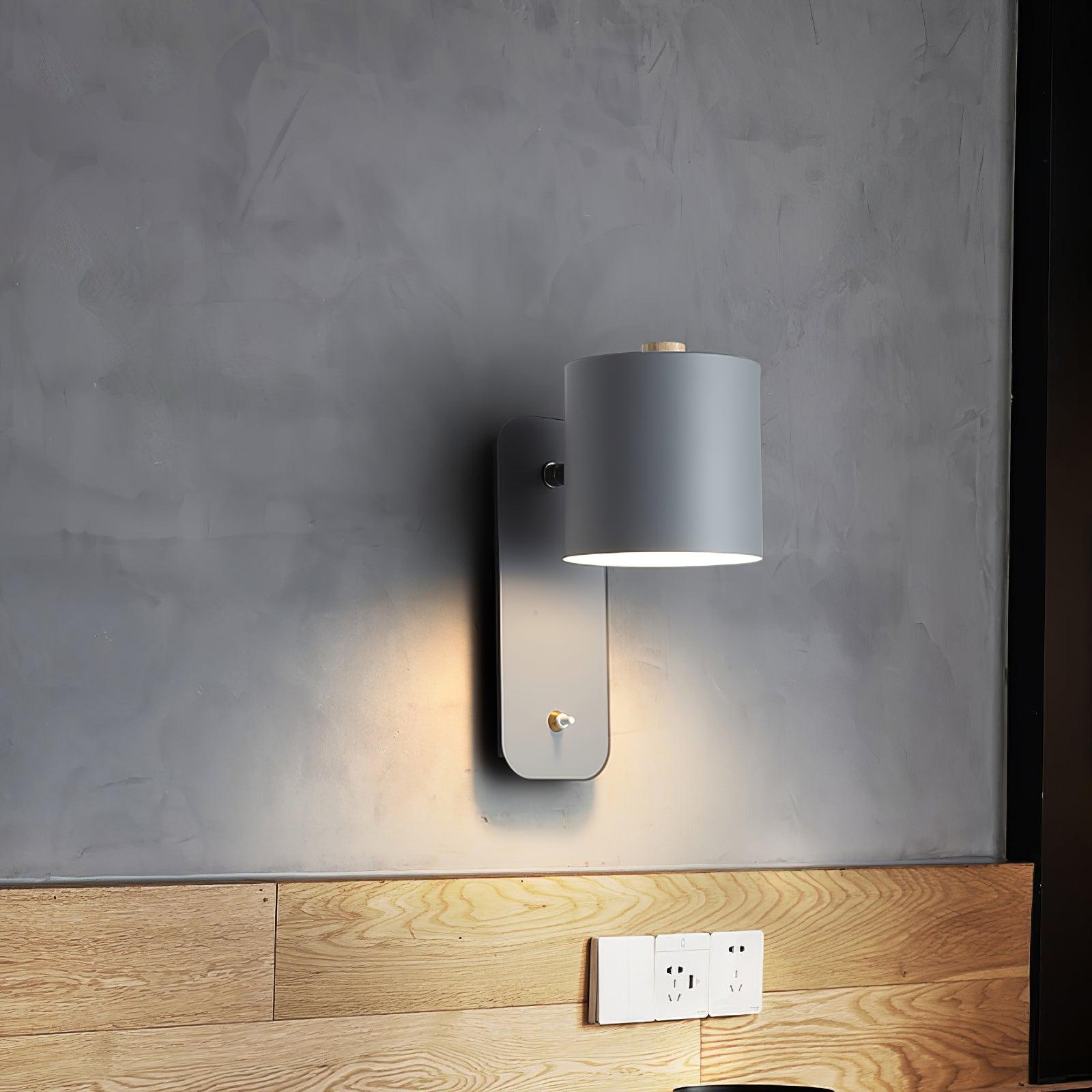 Adjustable Cylinder Wall Light