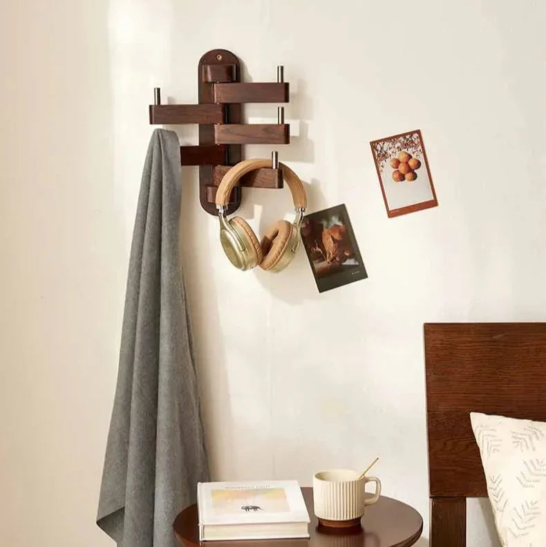 Rotating Arm Wall Mounted Coat Rack