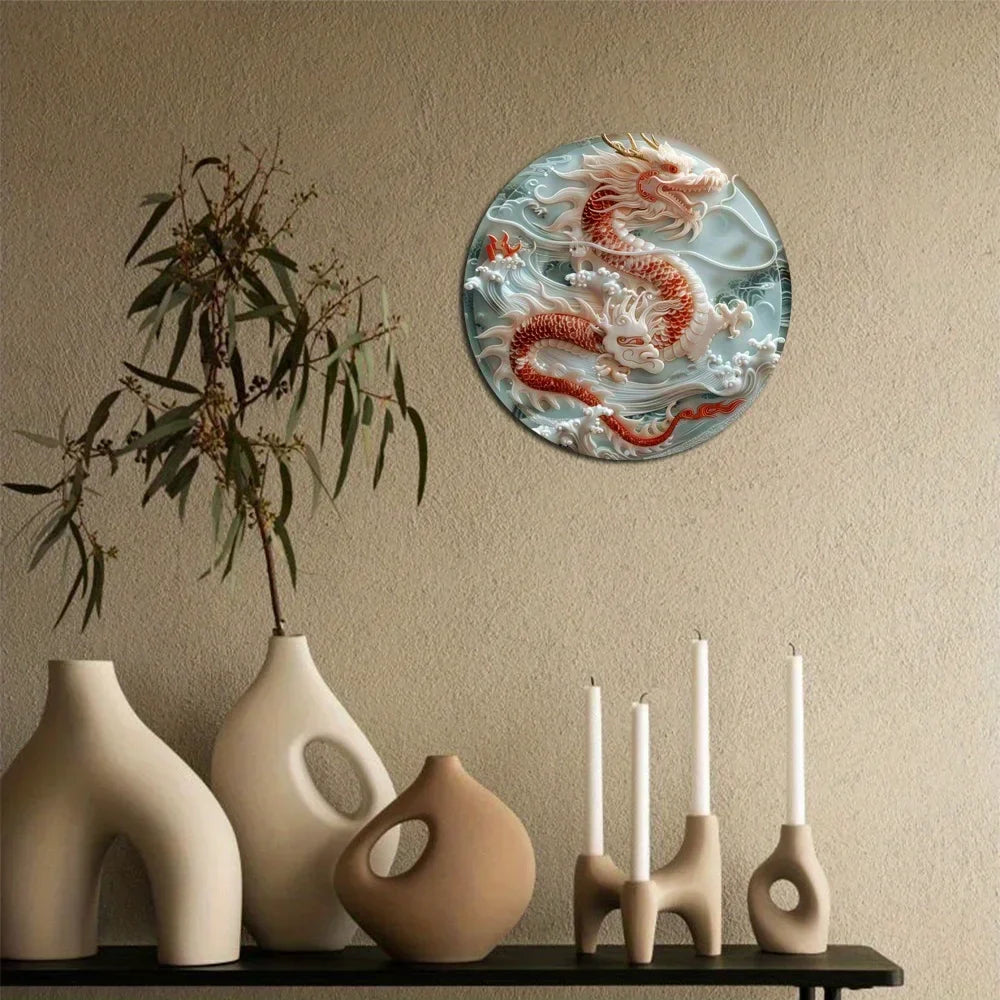 Redlace Tempest 2D Aluminum Wall Plaque