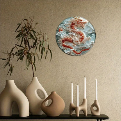 Redlace Tempest 2D Aluminum Wall Plaque