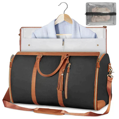 Convertible Garment Duffel Bag | Foldable Travel Suit Bag