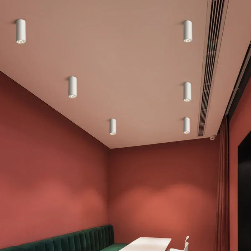 Minimal White LED Surface-Mounted Downlight