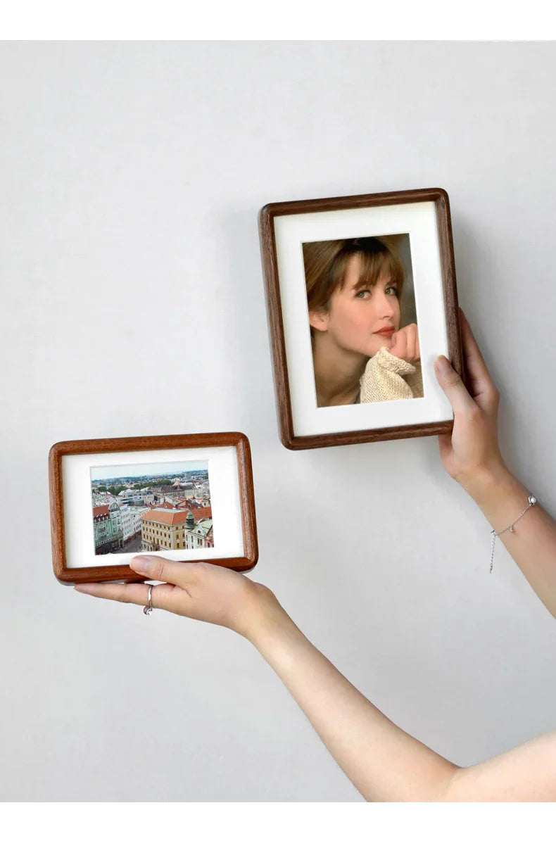 Solid Wood Mortise & Tenon Construction Photo Frame