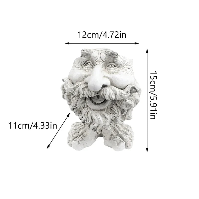 Face Head Planter Set