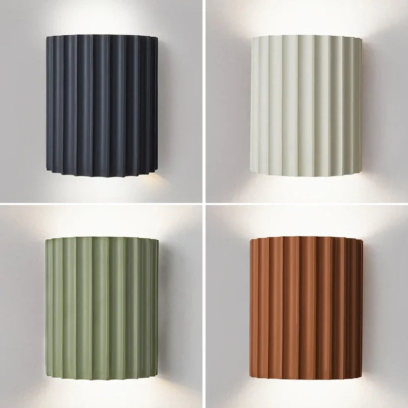 Modern Resin Nordic Wall Lamp | Elegant Indoor Sconce Light