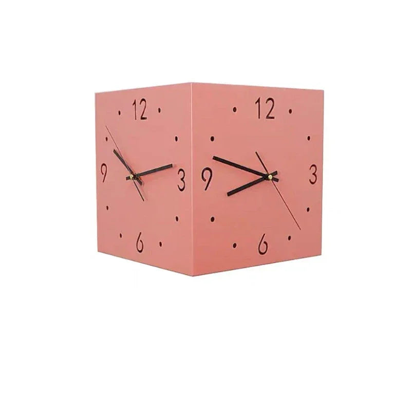 Geometric Panel Wall Clock