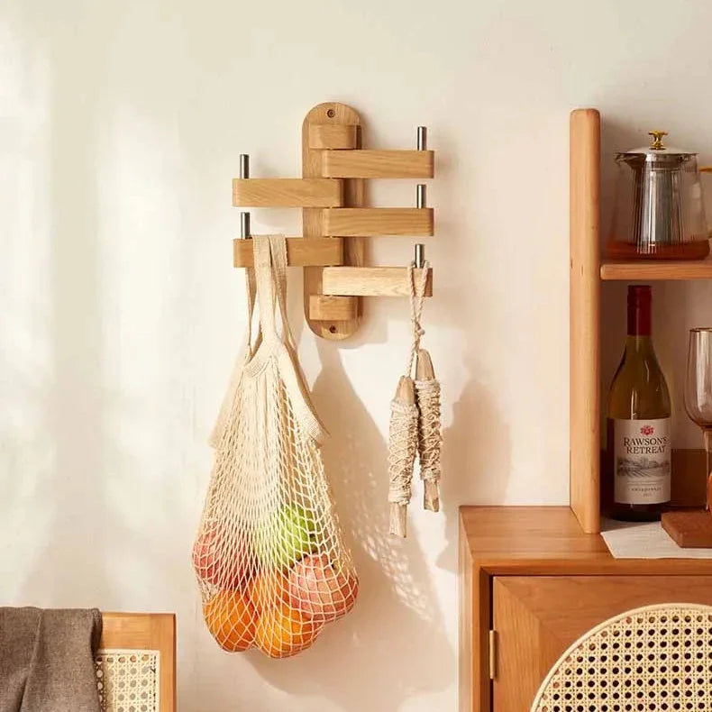 Rotating Arm Wall Mounted Coat Rack