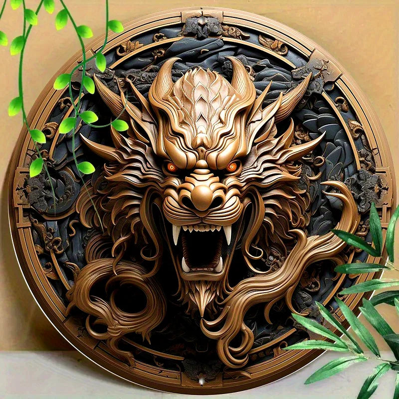 Dravok Stormmane 2D Aluminum Wall Plaque
