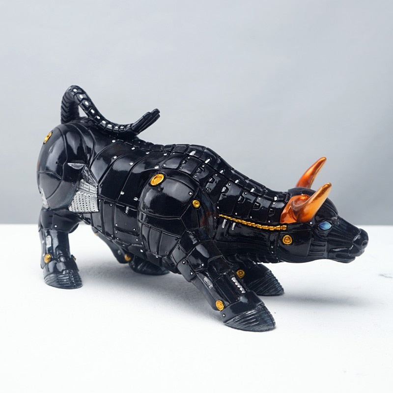 ArtZ® Crypto Bull Statue Sculptures