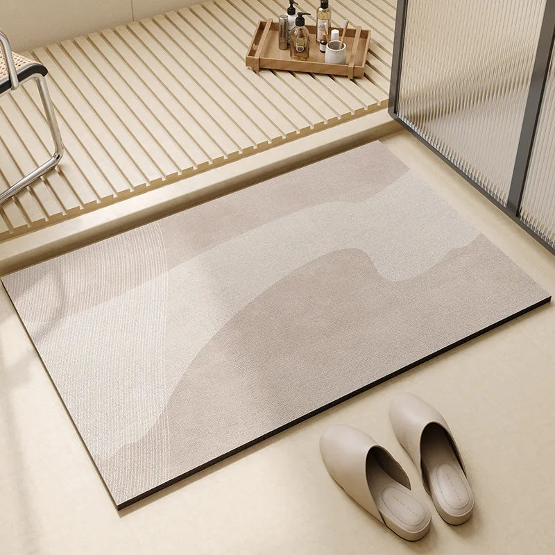 Ultra Absorbent Bath Mat | Fast-Drying Non-Slip Bathroom Rug
