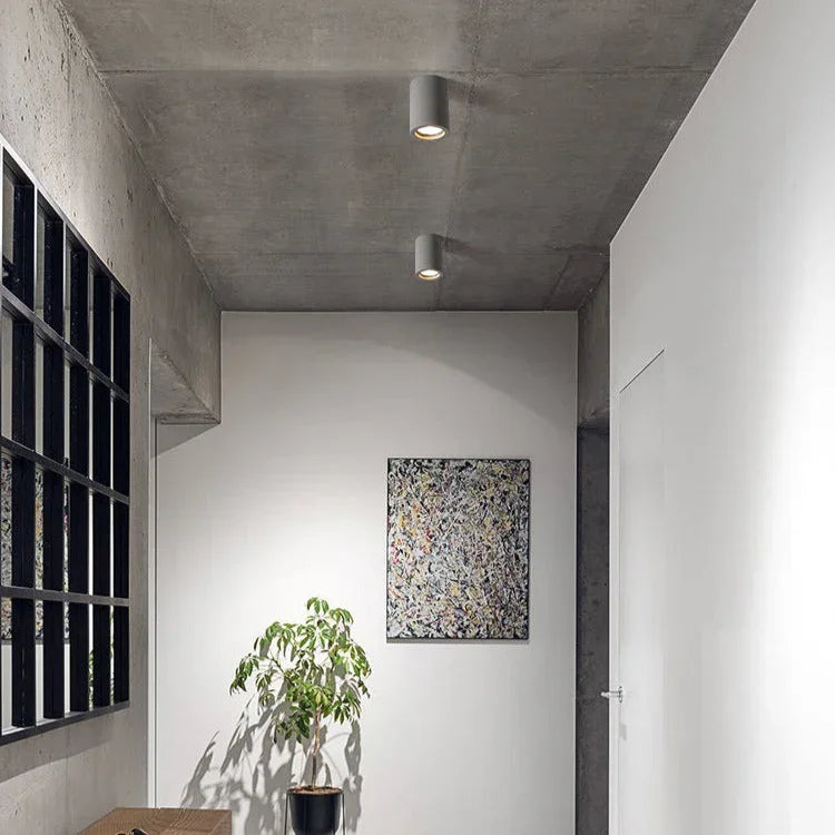 Concrete Finish Surface-Mounted LED Downlight