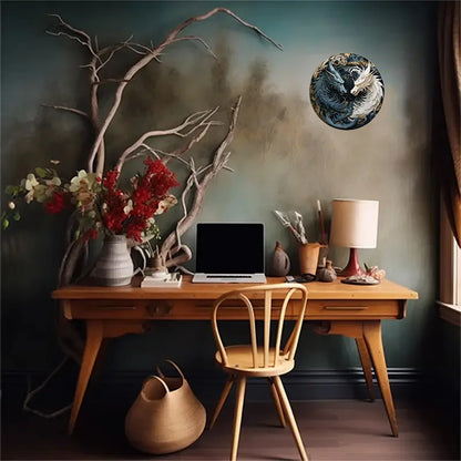 Balance of Shadows 2D Aluminum Wall Plaque