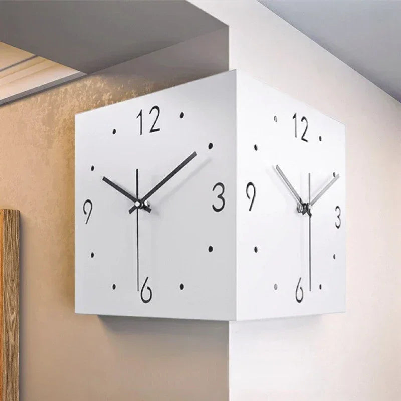Geometric Panel Wall Clock