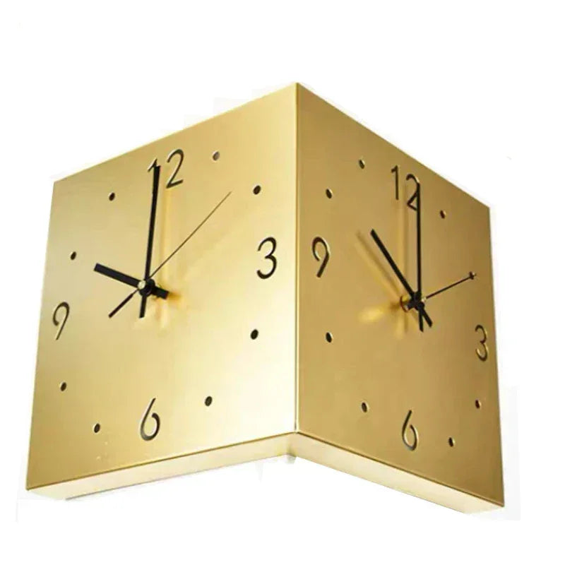 Geometric Panel Wall Clock