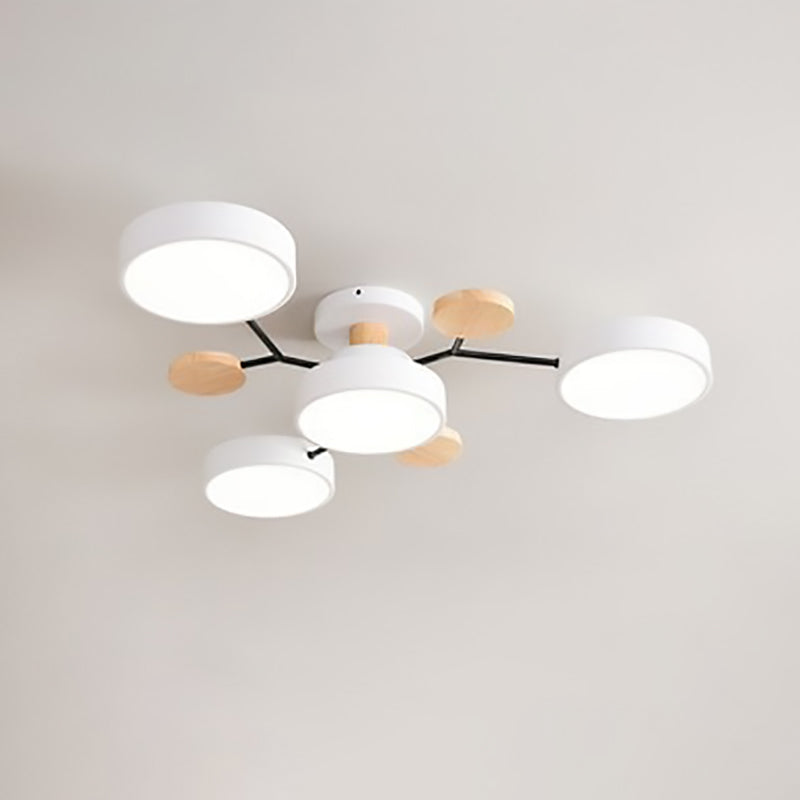 Branch-Inspired LED Semi-Flush Ceiling Light